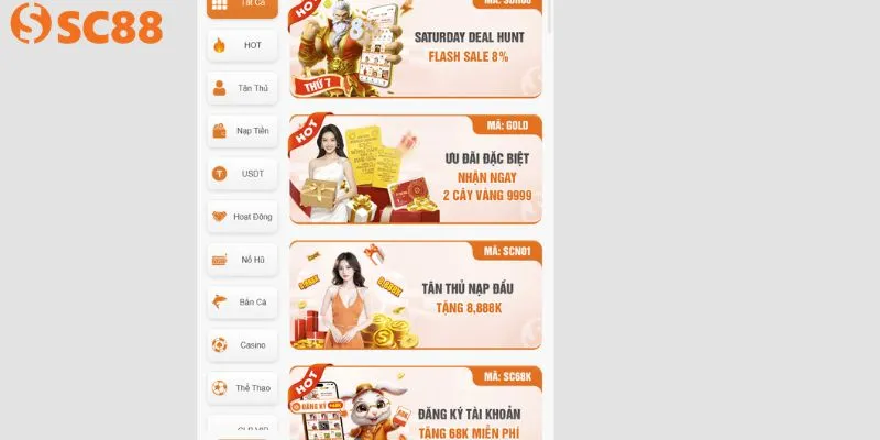 Nhà cái cung cấp nhiều chương trình khuyến mãi hấp dẫn